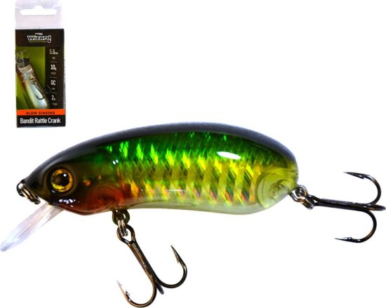 Wizard Bandit Rattle Crank Slow-Sinking 2M 5,5Cm 10G Gc