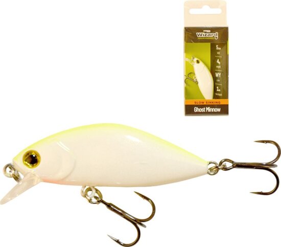 Wizard Ghost Minnow Slow Sinking 2M 5Cm 4G Wy