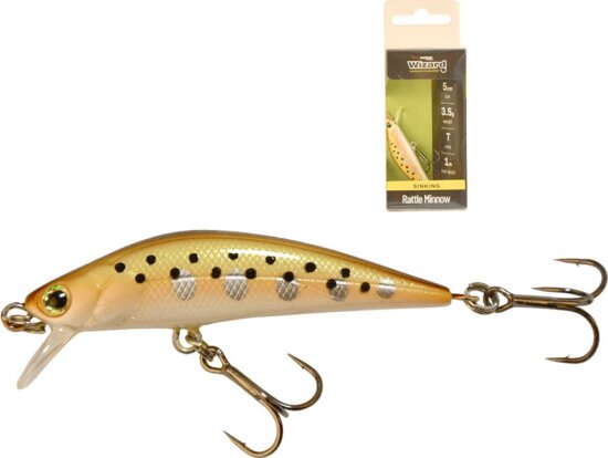 Wizard Rattle Minnow Sinking 1M 5Cm 3,5G T