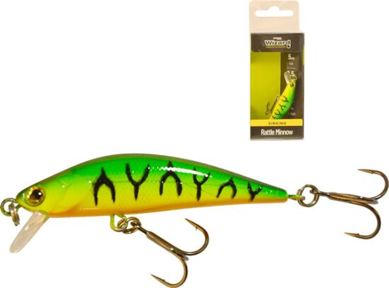 Wizard Rattle Minnow Sinking 1M 5Cm 3,5G Ct