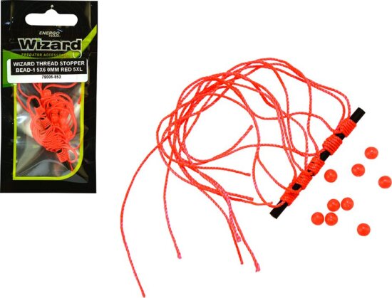 Wizard Harcsás Cérnaütköző Piros 5Xl