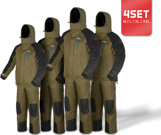 4 szettből álló csomag Delphin CruisAIR WINTER 5T (kabát + nadrág - M,L,XL,XXL)