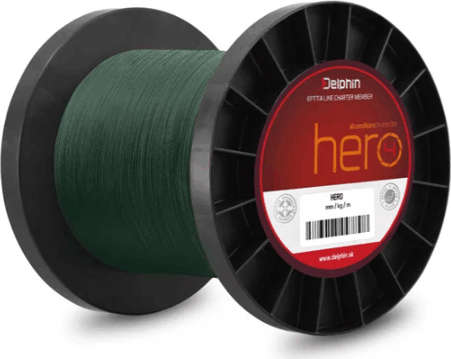 Delphin HERO zöld (0,14mm 9,1kg 1000m)