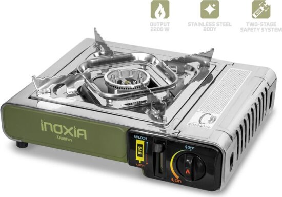 Delphin INOXIA gázfőző (2000W)