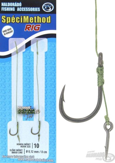 Haldorádó SpéciMethod Rig2 Braid 7mm / 10 barbed