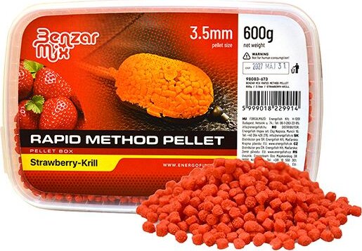 Benzár Rapid Method Pellet Mangó&Vajsav 1,5mm 600Gr