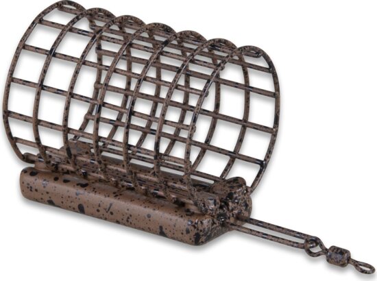 MS RANGE feeder etetőkosár rozsdamentes acél barna / 50g / 32X40mm