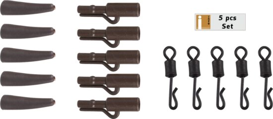 ANACONDA Quick Change Saftey Lead Clip Kit Brown 5db