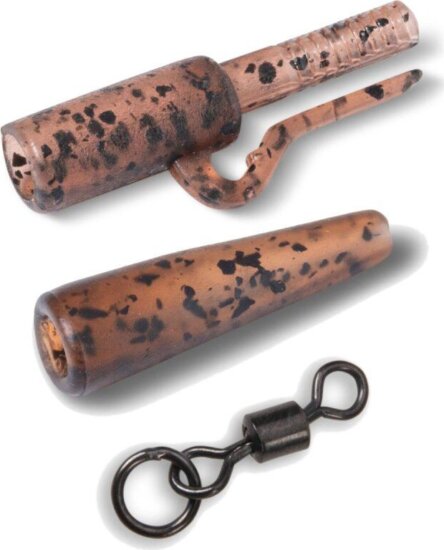 ANACONDA Jungle Brown Lead Clip Jungle Brown szett / 5db