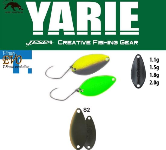 Yarie Jespa Yarie 710T T-Fresh Evo 1.1g S2 Dark Olive