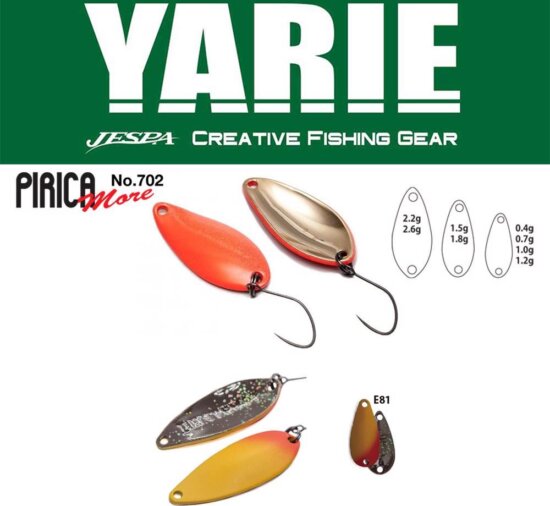 Yarie Jespa Yarie 702 Pirica More 2.6g E81murasaki Uni
