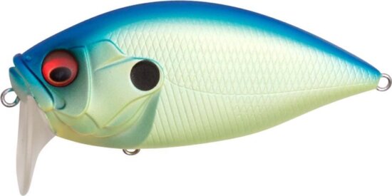 Megabass Orc Burning Shad 58mm 10.5g Mat Blue Back Chart