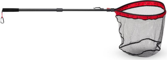 Iron Claw kompakt gumírozott merítőháló L / 55x45cm