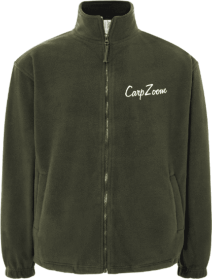 Carp Zoom Zippzáros polár felső, XL, sötétzöld