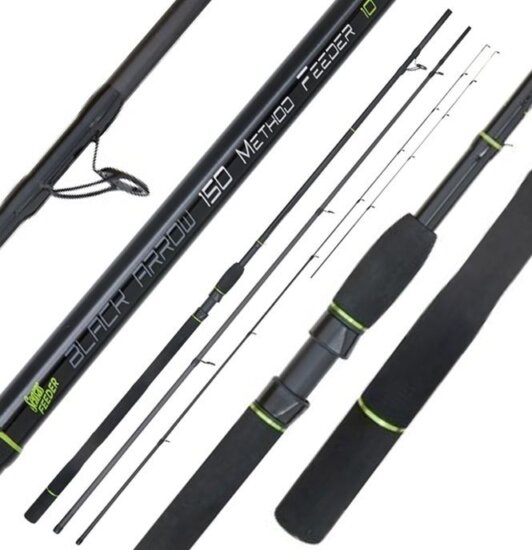 Sensas Black Arrow Method Feeder 150 3,3m 60g (3+2)
