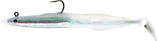 Berkley PowerBait mounted sandeels 10cm white gumihal