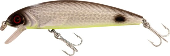 Abu Garcia Tormentor 9g - 70mm Silver/Yellow Floating wobbler
