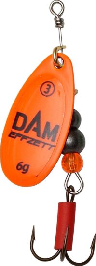 DAM FLUO SPINNER 4 10G SINKING ORANGE körforgó villantó