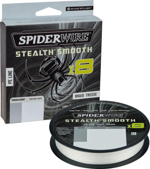 SpiderWire SS8SFS8-TRLSSM8 0.09mm 150M 7.5Kg TRNS fonott pergető zsinór