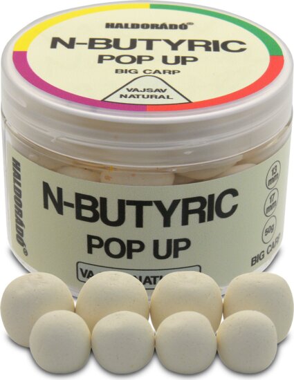 Haldorádó N-Butyric Pop Up Big Carp 13, 17mm - Vajsav Natural