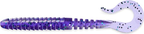 FISHUP Vipo 2" (10pcs.), #060 - Dark Violet/Peacock & Silver