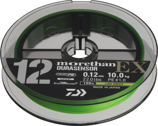 Daiwa Morethan DURASENSOR 12 BRAID EX+Si3 150m 0,06 mm