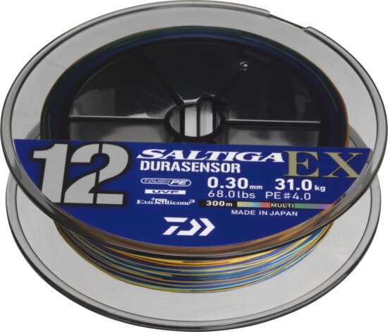 Daiwa Saltiga DURASENSOR 12 BRAID EX+Si3 300m 0,16 mm