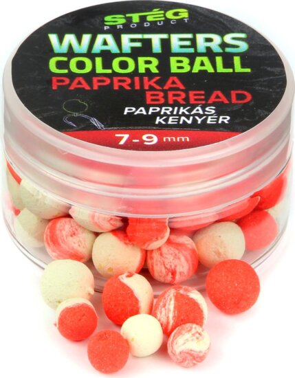 Stég Wafters Color Ball 7-9mm 15g Paprika bread