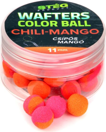 Stég Wafters Color Ball 11mm 15g Chili-Mango