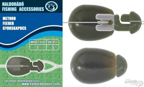 Haldorádó Method feeder gyorskapocs - L