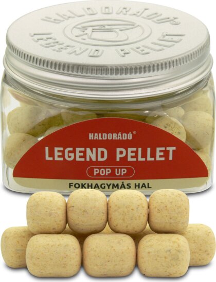 Haldorádó LEGEND PELLET Pop Up 12, 16mm - Fokhagymás Hal