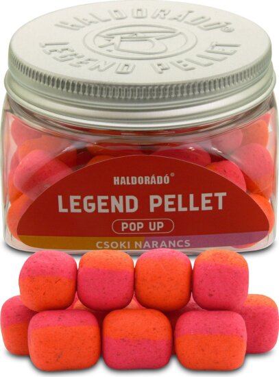 Haldorádó LEGEND PELLET Pop Up 12, 16mm - Csoki Narancs