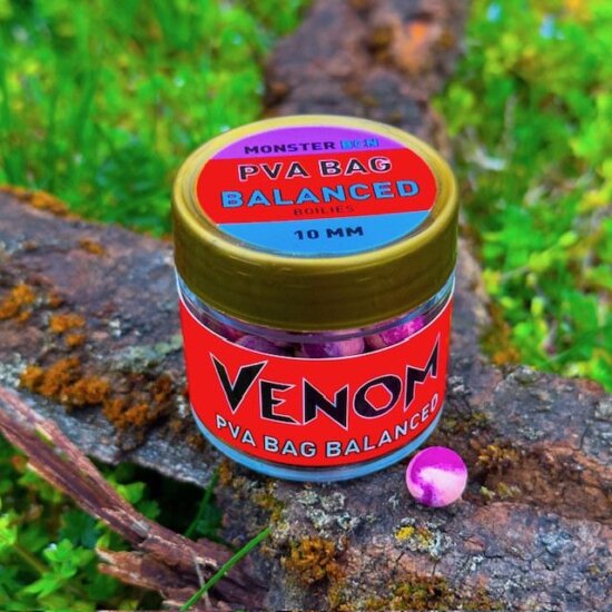 Feedermánia Venom PVA Bag Balanced Boilies - Monster BCN 10mm