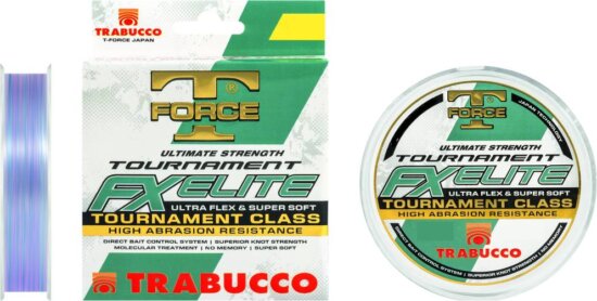 Trabucco T-Force Tournament FX Elite 300m 0,20mm, monofil zsinór