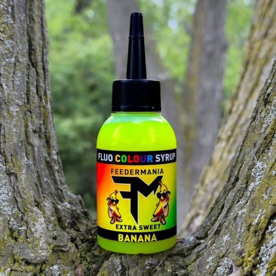 Feedermánia Fluo Colour Syrup - Banana