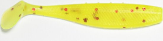 Reiva Flat Minnow Shad by Jadabo 5 cm Yellow Red Flake YRF