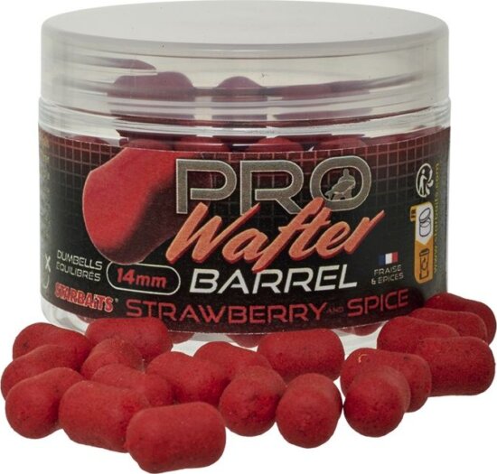 Starbaits Wafter Strawberry Spice 50g 14mm