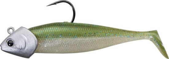 Illex Nitro Shad + Head 9cm 21g 2/0 Green Sprat 1db