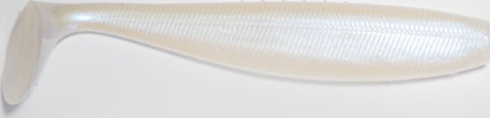 Reiva Flat Minnow Shad by Jadabo 10 cm Pearl