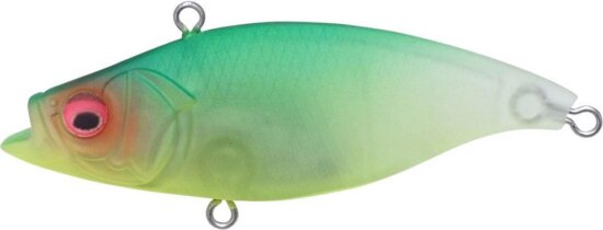 Megabass Cutvib 55 Hw 55mm 10g Seethrough Mat Lime