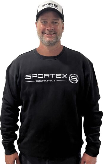 Sportex Crew Neck Hosszú Ujjú Póló Black XL