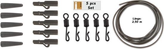 ANACONDA Quick Change Safety Clip Power Pack /Army Green 5 szett