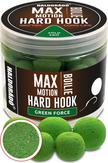 Haldorádó MAX MOTION Boilie Hard Hook Wafter 16, 20 mm - Green Force