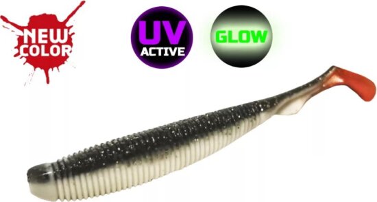 Molix RA Shad 3.8" / #685 - Tournament Roach Glow gumihal
