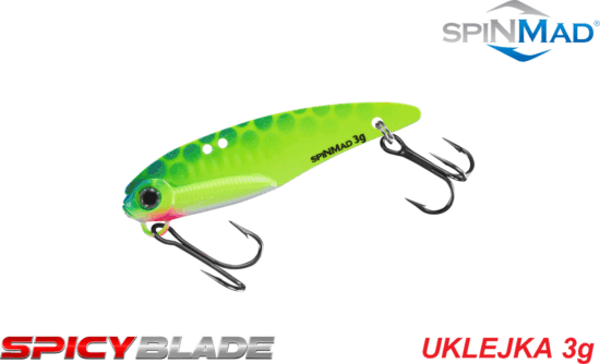 SpinMad Uklejka Spicy Blade 33mm 3g 3512