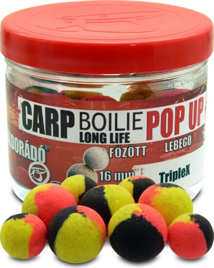 Haldorádó Carp Boilie Long Life Pop Up 16, 20mm - TripleX
