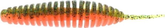 FISHUP Tanta 2.5" (8pcs.), #205 - Watermelon/Flo Orange