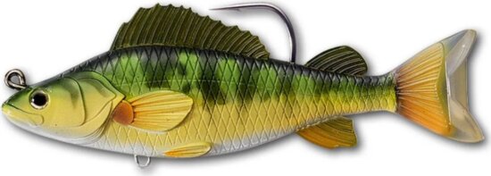 Livetarget Yellow Perch Swimbait Yellow/Green 113 mm 21 G Sinking