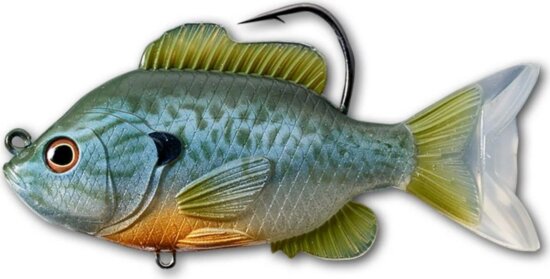 Livetarget Sunfish Swimbait Natural/Blue Pumpkinseed 90 mm 14 G Sinking