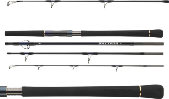 Daiwa Saltiga Air Portable 804HFS Light Game (4sct, 40-110g, 2.40m, PE4-5)